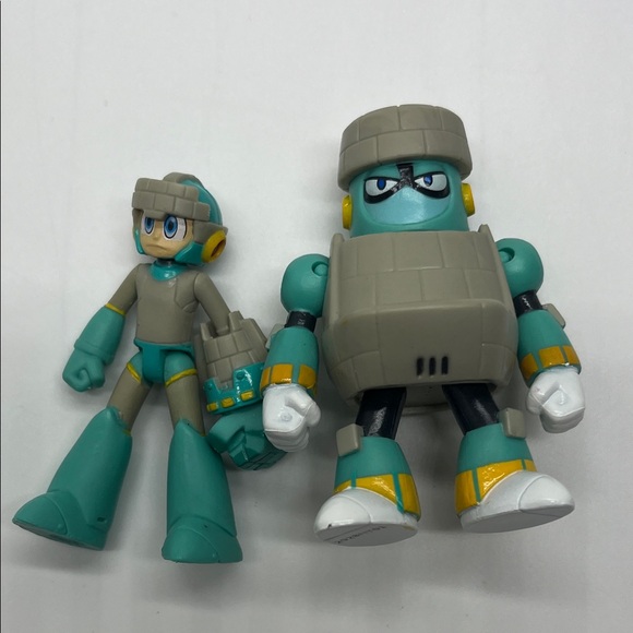 Action Figure Set - Mega man 11 and Blockman - Picture 9 of 9